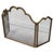Goldenrod Italian Folding Brass Fire Guard, 1960 For Sale - Image 8 of 8