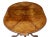1920s English 1920s Walnut Occasional Extension Table with Butterfly Veneer and Leaf For Sale - Image 5 of 5