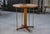 Circular Brass, Elm and Elm Burl Side Table, 1940s For Sale - Image 4 of 11