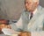 1970s Oil Painting: Ukrainian Socialist Realism Portrait of an Old 100-120 For Sale - Image 6 of 6