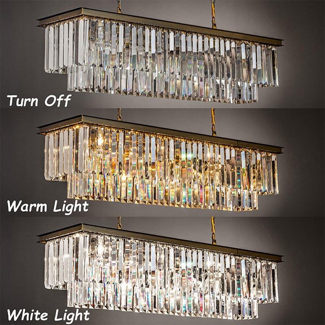 2020s Aloadecor 12-Light Modern Gold Fringe Crystal Chandelier for Dining Room With Crystal Accents For Sale - Image 5 of 7