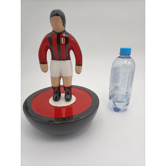 Subbuteo Ornament Sculpture in Double-Mold Ceramic from Artigianato Italiano For Sale - Image 3 of 9