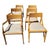 1950s Set of 6 Mid-Century Rock Maple Dining Chairs by Riemerschmid – 2 Arm, 4 Side For Sale - Image 11 of 11