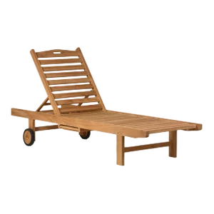 Classic Outdoor Teak Lounge Chair