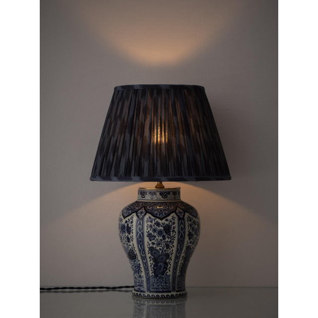 Delft Blue Ceramic Table Lamps from Boch Frères, 1960s, Set of 2 For Sale - Image 3 of 15