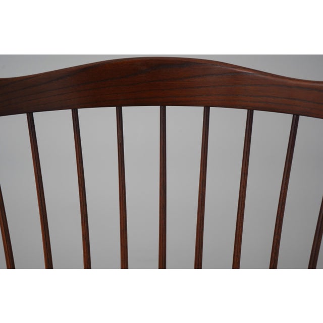 1990s Frederick Duckloe Small Size Windsor Rocker For Sale - Image 5 of 18