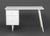 Mid-Century Modern Paul McCobb Style White Painted Desk For Sale - Image 3 of 8