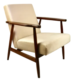 Vintage Like Fox Beige Easy Chair, 1970s