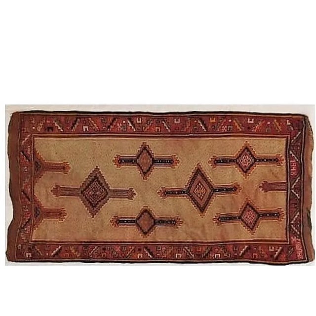 1940s N.West Persian Rug 4'2" X 8'1" For Sale In New York - Image 6 of 6