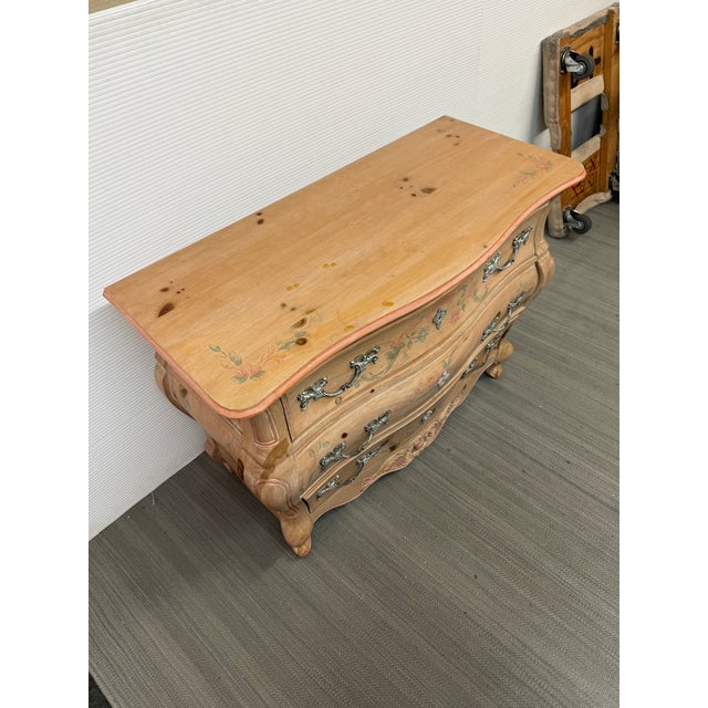 Wood Pulaski Furniture Bombe Chest of Drawers For Sale - Image 7 of 12
