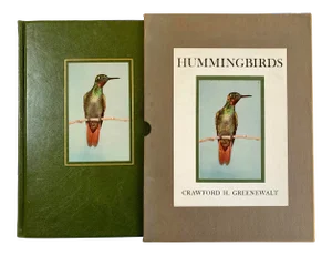 1960s Hummingbirds, Crawford. H Greenewalt, Limited Edition, Signed Book