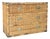 Late 20th Century Refinished Rattan Wrapped Campaign Chest Manner of Bielecky Brothers For Sale