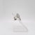 Georg Jensen Vintage Georg Jensen Diamond & Sterling Silver Infinity Earrings - 2 Pieces For Sale - Image 4 of 12
