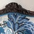 Blue Antique English Side Chair Freshly Upholstered in Schumacher Chiang Mai Dragon in China Blue For Sale - Image 8 of 12