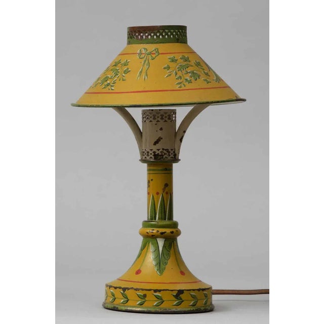 Antique French Tole Night Light, Circa 1900 For Sale - Image 4 of 7