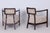Textile Czech Art Deco Beech Armchairs by H. Kučerová-Záveská, 1980s, Set of 2 For Sale - Image 7 of 9