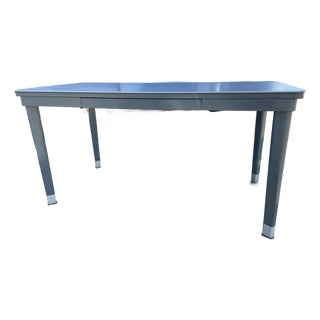 1950s Raymond Loewy Metal MCM for the General Fireproofing Company Tanker Desk Table For Sale