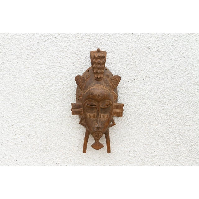 Tribal Mystical Wood Mask, Spirit of the Ancestors For Sale - Image 3 of 7