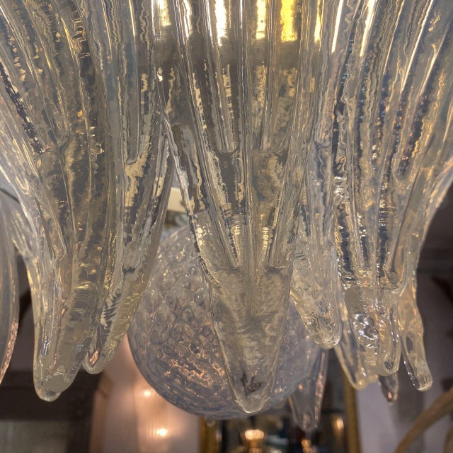 1950s Vintage Chandelier from Barovier & Toso, 1950s For Sale - Image 5 of 7