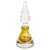 Murano Glass Perfume Bottle with Tall Crystal Stopper, 1960s For Sale - Image 10 of 10