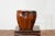 Brown Thai Brown and Black Papier Mâché Basket with Floral Frieze and Bird Motifs For Sale - Image 8 of 12