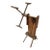 Antique Primitive Wood Yarn Spinning Wheel For Sale