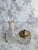 1940s Victorian-Style Brass Glass Condiment Set - 5 pcs For Sale - Image 11 of 13