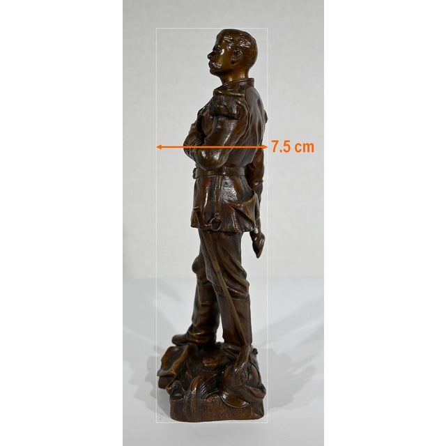 C. Anfrie, L’Estafette, 19th-Century, Bronze For Sale - Image 18 of 18