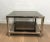 Large Octogonal Chromed Side Tables with Bronze Glass Tops, French - A Pair For Sale - Image 9 of 13