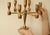 Vintage Swedish Brass 7-Arm Candelabra from Gusum For Sale - Image 13 of 18