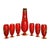 Pitcher: 15”H x 6”W. Base: 4 1/2” Top Opening: 2” Handle Clearance: 2” Goblets: 6 1/2”H x 2 3/4”W Base: 2 1/2” Top...