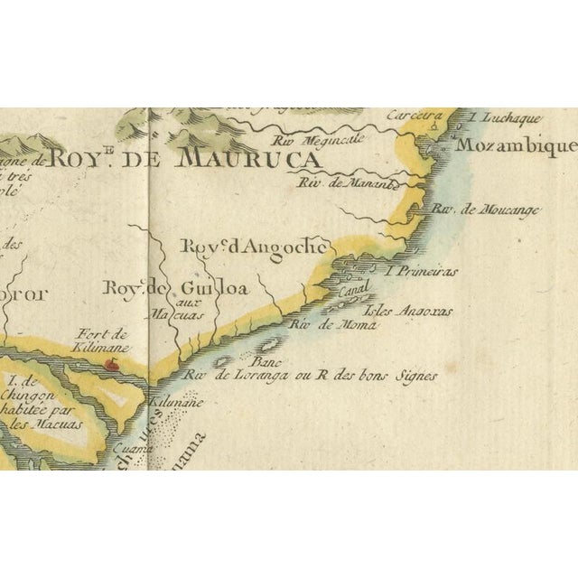 Monomotapa Empire Map, 1740 For Sale - Image 5 of 10