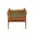 Vintage Scandinavian Lounge Chair with Green Corduroy Upholstery, 1970s For Sale - Image 4 of 7