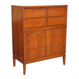 Mid-Century Basic-Witz Highboy Dresser For Sale