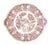Vintage Pink Burgenland Ceramic Serving Platter with Handles from Villeroy & Boch, 1950s For Sale