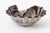 Purple Vintage Italian Coastal Glazed Ceramic Snail Bowl, Purple, Champagne, Off White, 1960's For Sale - Image 8 of 12