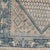 1920s Antique Persian Rug | Light Beige & Soft Blue Geometric Design | 4'x7' For Sale - Image 5 of 6