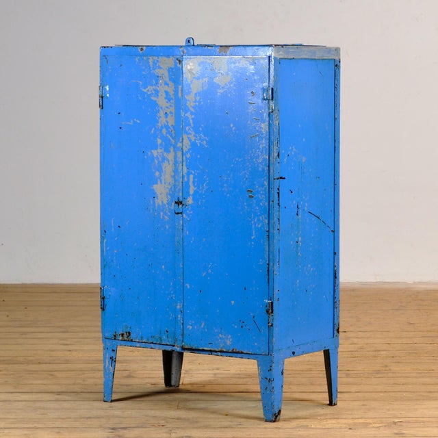 Industrial Iron Cabinet, 1965 For Sale - Image 14 of 14