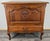 Vintage French Louis XVI Style Carved Oak Cabinet with Drawer For Sale - Image 4 of 15