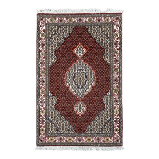 Fine Persian Tabriz Mahi Fish Rug 2’7” X 3’11” For Sale