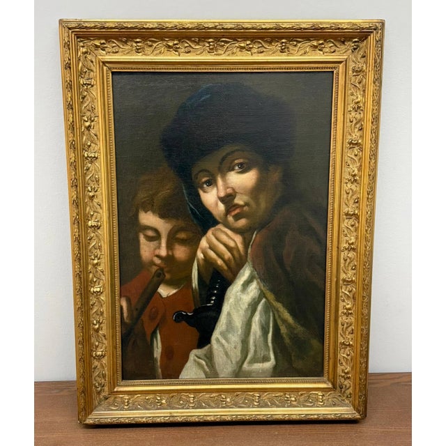 After Frans Hals, Portrait Composition, 17th Century, Oil Painting on Canvas, Framed For Sale - Image 8 of 9