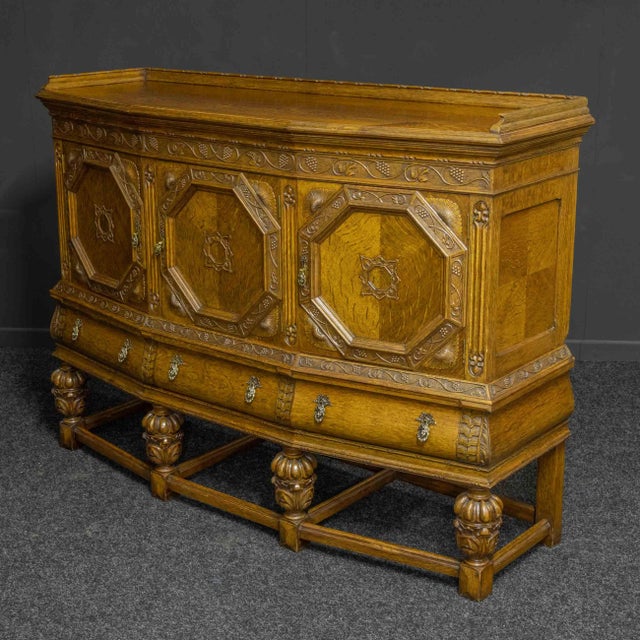 Oak Cupboard, 1920s For Sale - Image 13 of 13