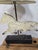 Vintage Folk Art Adjustable Wooden Running Horse Weathervane Lamp For Sale - Image 4 of 11