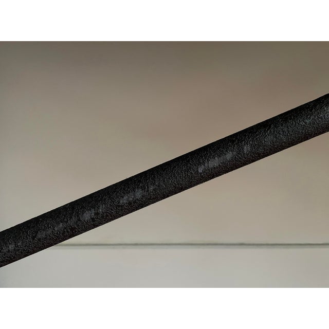 Brown Restoration Hardware Reclaimed Wood Industrial Desk For Sale - Image 8 of 9