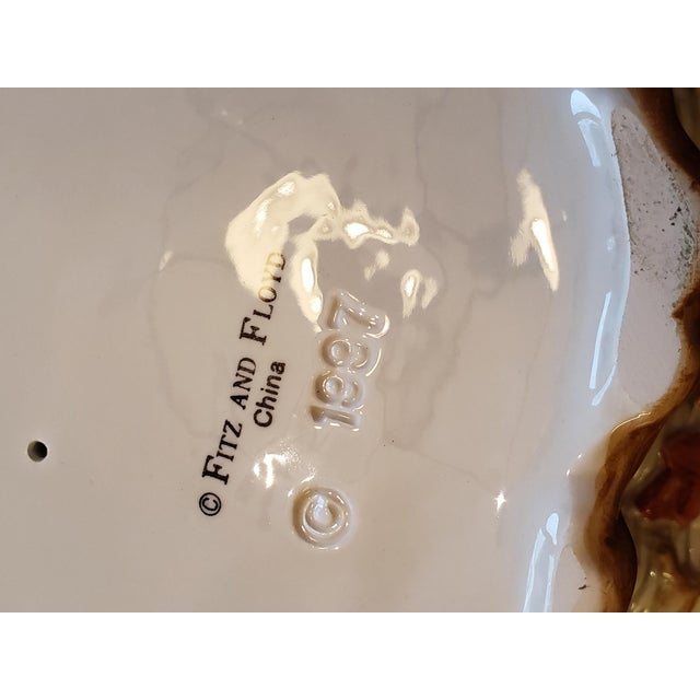 Traditional Late 20th Century Fitz & Floyd Autumn Bounty Pheasant Tureen For Sale - Image 3 of 10