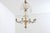 A spectacular and massive 18th century Genovese-style Italian chandelier decorated with transparent and jewel-tone...
