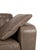 Animal Skin Valentino Corner Sofa in Brown Leather from Machalke For Sale - Image 7 of 17