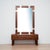 Swedish mid-century mirror with vanity console – ateljé glas & trä an exceptional swedish mirror with an original matching...
