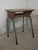 School desk, 1960s. Delagrave Paris school furniture. Adult size. Tabletop height 76 cm. Suitable for use as a computer...