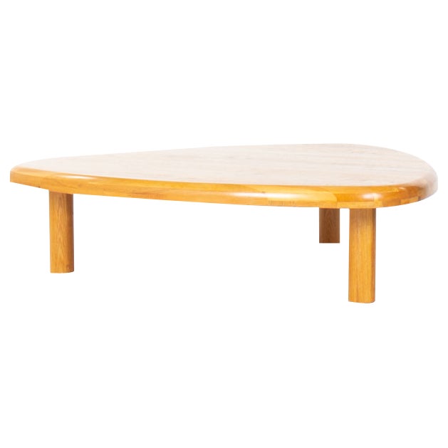 Oak Coffee Table, 1950s For Sale